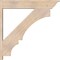 Ekena Millwork Balboa Traditional Smooth Outlooker, Douglas Fir, 7 1/2"W x 40"D x 40"H OUT08X40X40BOA01SDF - alternate 4